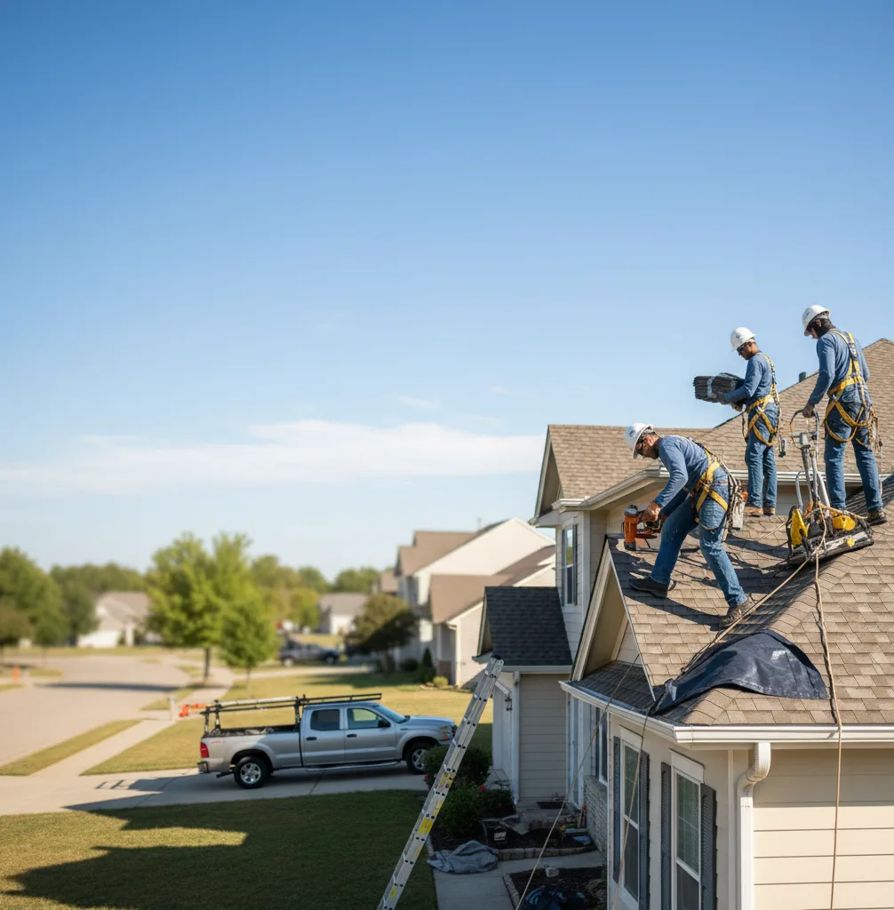 Roof Repair in Athena